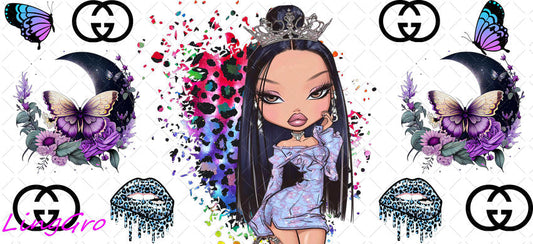 16oz UV DTF TRANSFER Libbey Glass Can Cup Wrap KA-3109