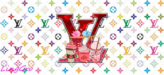 16oz UV DTF TRANSFER Libbey Glass Can Cup Wrap KA-3113