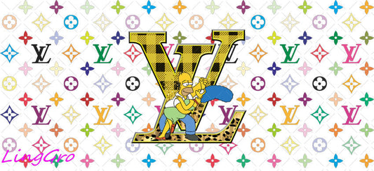 16oz UV DTF TRANSFER Libbey Glass Can Cup Wrap KA-3115