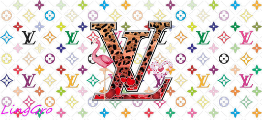 16oz UV DTF TRANSFER Libbey Glass Can Cup Wrap KA-3128