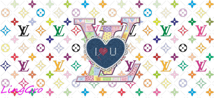 16oz UV DTF TRANSFER Libbey Glass Can Cup Wrap KA-3132