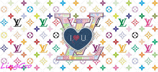 16oz UV DTF TRANSFER Libbey Glass Can Cup Wrap KA-3132