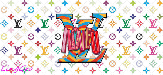 16oz UV DTF TRANSFER Libbey Glass Can Cup Wrap KA-3133