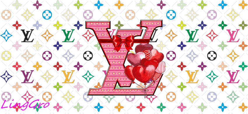 16oz UV DTF TRANSFER Libbey Glass Can Cup Wrap KA-3135