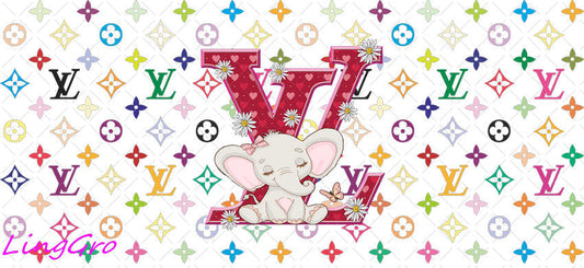 16oz UV DTF TRANSFER Libbey Glass Can Cup Wrap KA-3138