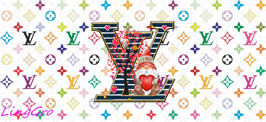 16oz UV DTF TRANSFER Libbey Glass Can Cup Wrap KA-3139