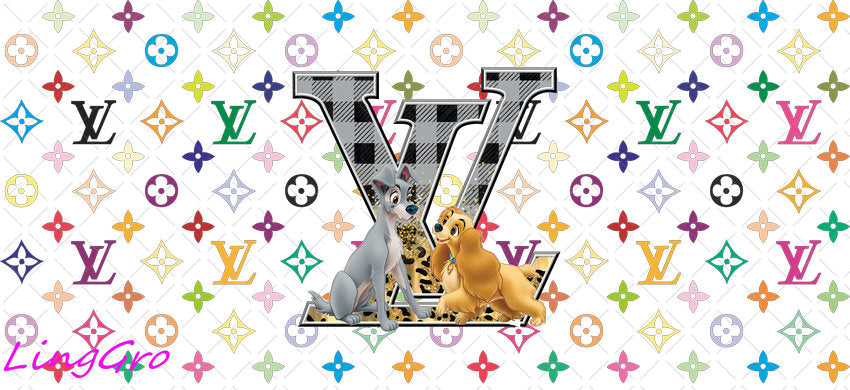 16oz UV DTF TRANSFER Libbey Glass Can Cup Wrap KA-3145