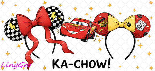 Disney Magic 16oz UV DTF TRANSFER Libbey Glass Can Cup Wrap-KA-3609