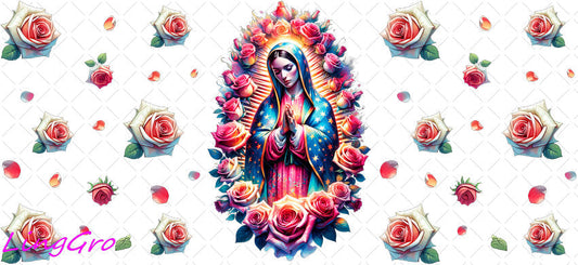 Virgin 16oz UV DTF TRANSFER Libbey Glass Can Cup Wrap KA-3800