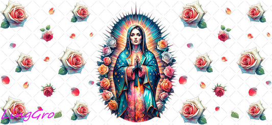 Virgin 16oz UV DTF TRANSFER Libbey Glass Can Cup Wrap KA-3802