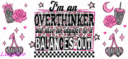 Funny 16oz UV DTF TRANSFER Libbey Glass Can Cup Wrap KA-3986