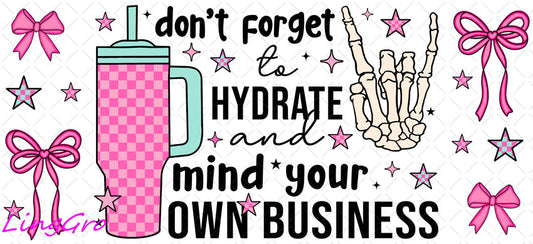 Funny 16oz UV DTF TRANSFER Libbey Glass Can Cup Wrap KA-3988