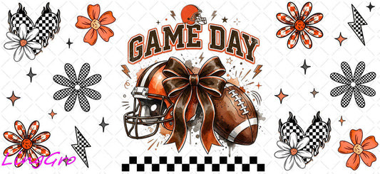 NFL 16oz UV DTF TRANSFER Libbey Glass Can Cup Wrap KA-4048