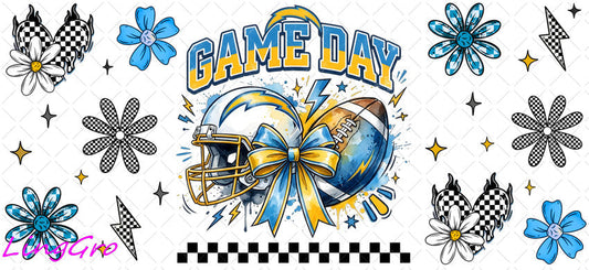 NFL 16oz UV DTF TRANSFER Libbey Glass Can Cup Wrap KA-4049