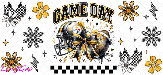 NFL 16oz UV DTF TRANSFER Libbey Glass Can Cup Wrap KA-4061