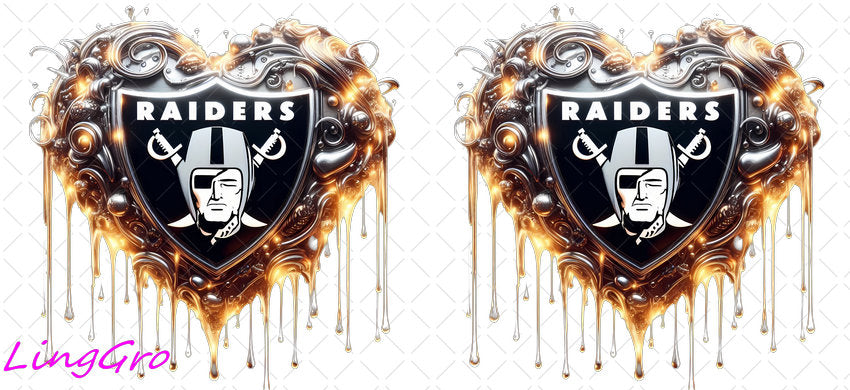 NFL 16oz UV DTF TRANSFER Libbey Glass Can Cup Wrap KA-4171