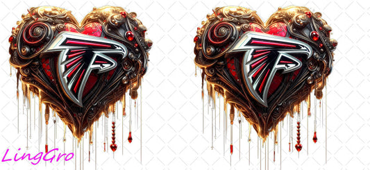 NFL 16oz UV DTF TRANSFER Libbey Glass Can Cup Wrap KA-4177