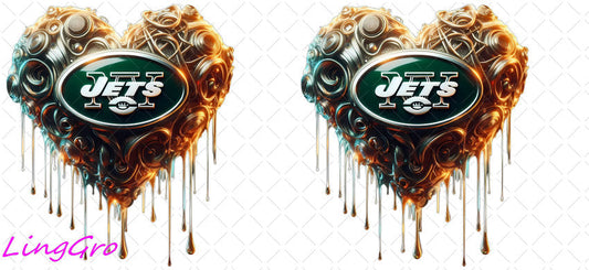 NFL 16oz UV DTF TRANSFER Libbey Glass Can Cup Wrap KA-4181