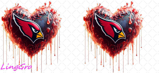 NFL 16oz UV DTF TRANSFER Libbey Glass Can Cup Wrap KA-4183