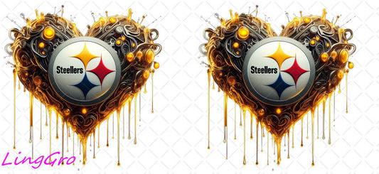 NFL 16oz UV DTF TRANSFER Libbey Glass Can Cup Wrap KA-4184