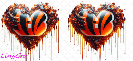 NFL 16oz UV DTF TRANSFER Libbey Glass Can Cup Wrap KA-4187