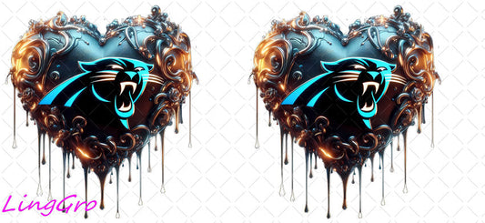 NFL 16oz UV DTF TRANSFER Libbey Glass Can Cup Wrap KA-4192