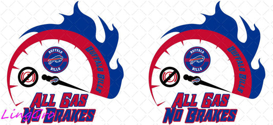 NFL 16oz UV DTF TRANSFER Libbey Glass Can Cup Wrap-KA-547