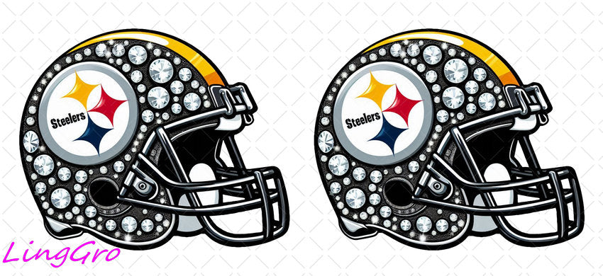 NFL 16oz UV DTF TRANSFER Libbey Glass Can Cup Wrap-KA-604