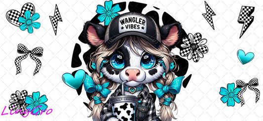 Animal 16oz UV DTF TRANSFER Libbey Glass Can Cup Wrap-KA-60