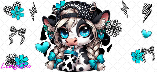 Animal 16oz UV DTF TRANSFER Libbey Glass Can Cup Wrap-KA-61