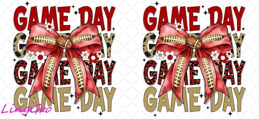 NFL 16oz UV DTF TRANSFER Libbey Glass Can Cup Wrap-KA-666