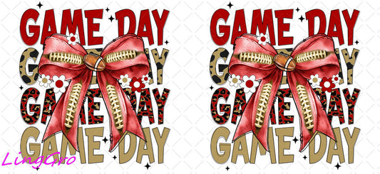 NFL 16oz UV DTF TRANSFER Libbey Glass Can Cup Wrap-KA-666