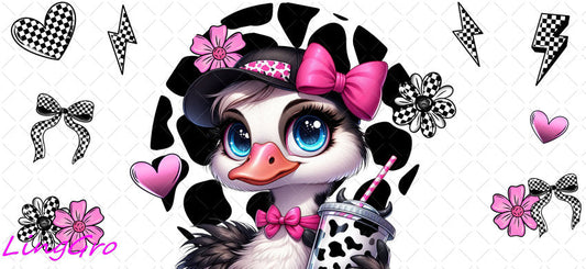 Animal 16oz UV DTF TRANSFER Libbey Glass Can Cup Wrap-KA-66