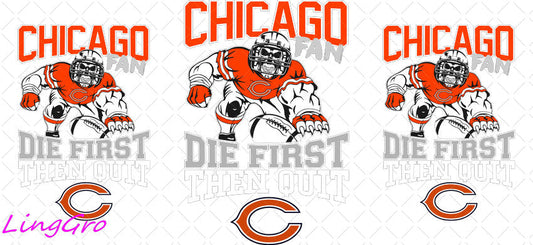 NFL 16oz UV DTF TRANSFER Libbey Glass Can Cup Wrap-KA-730