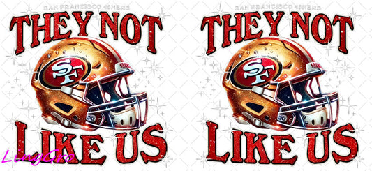 NFL 16oz UV DTF TRANSFER Libbey Glass Can Cup Wrap-KA-801