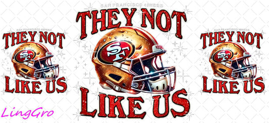 NFL 16oz UV DTF TRANSFER Libbey Glass Can Cup Wrap-KA-833