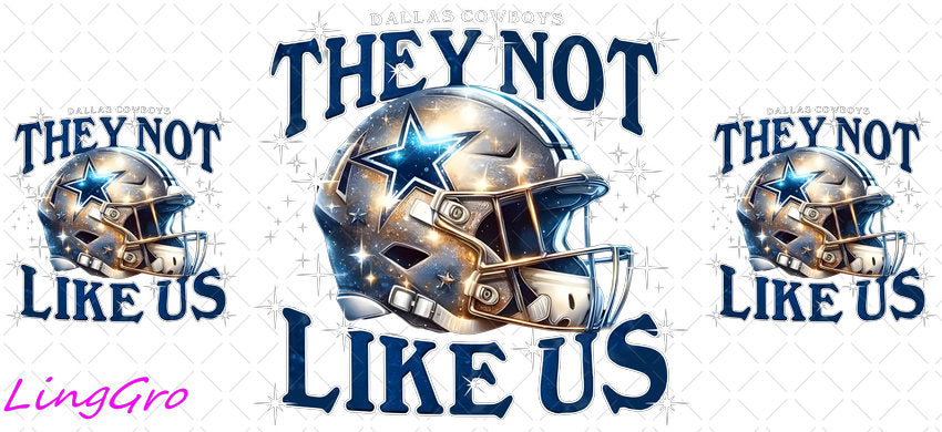 NFL 16oz UV DTF TRANSFER Libbey Glass Can Cup Wrap-KA-834