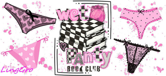 UV DTF Cup Wrap Transfer Adult Spicy Smut Theme Waterproof Decal