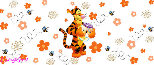 UV DTF Cup Wrap Transfer Disney Theme Waterproof Decal
