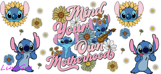 cute mom uv dtf cup wrap design for glass cup trendy mama uv dtf sticker