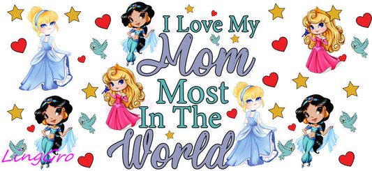 cute mom uv dtf cup wrap design for glass cup trendy mama uv dtf sticker