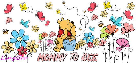 cute mom uv dtf cup wrap design for glass cup trendy mama uv dtf sticker