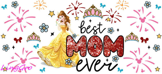 cute mom uv dtf cup wrap design for glass cup trendy mama uv dtf sticker