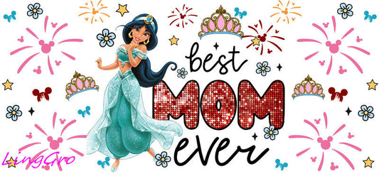 cute mom uv dtf cup wrap design for glass cup trendy mama uv dtf sticker