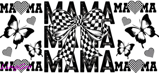 mom cup wrap uv dtf mothers day gift for mom glass cup wrap mama design