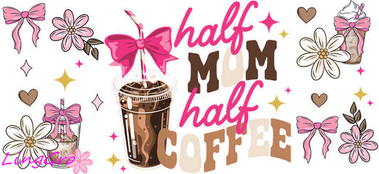 mom cup wrap uv dtf mothers day gift for mom glass cup wrap mama design