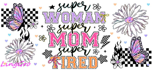 mom cup wrap uv dtf mothers day gift for mom glass cup wrap mama design
