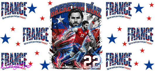 world cup soccer cup wrap design argentina style
football player cup wrap brazil national team
soccer fan wrap france world cup style
uv dtf soccer wrap sports cup design
football cup wrap colorful world cup theme