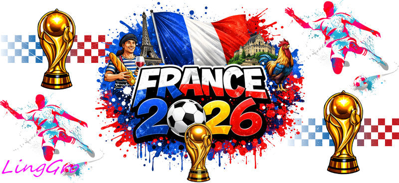 world cup soccer cup wrap design argentina style
football player cup wrap brazil national team
soccer fan wrap france world cup style
uv dtf soccer wrap sports cup design
football cup wrap colorful world cup theme