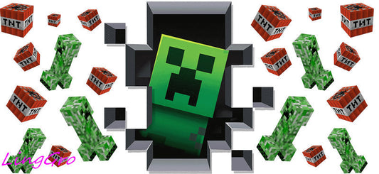 gaming decal for tumbler